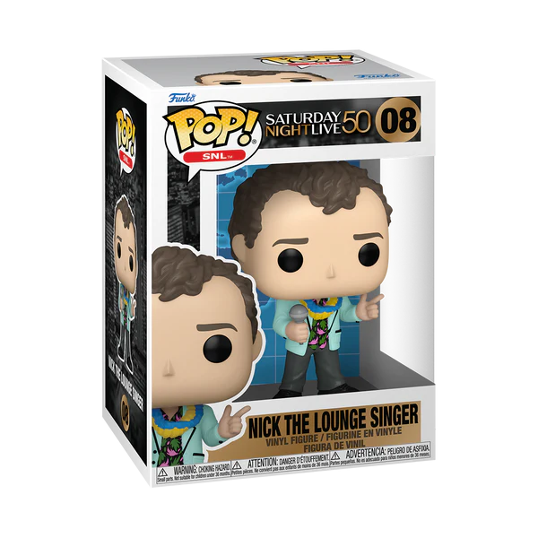 Saturday Night Live POP! Movies Vinyl Figure 50th Anniversary Nick the Lounge Singer 9 cm