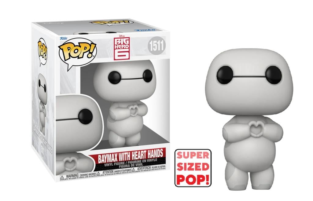 BH6 - POP Super 6'' N°1511 - Baymax (Heart Hands)