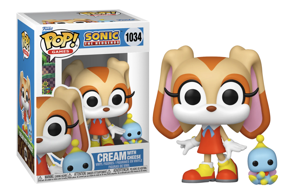 Sonic The Hedgehog POP & Buddy! Vinyl Figure Cream w/Cheese 9 cm