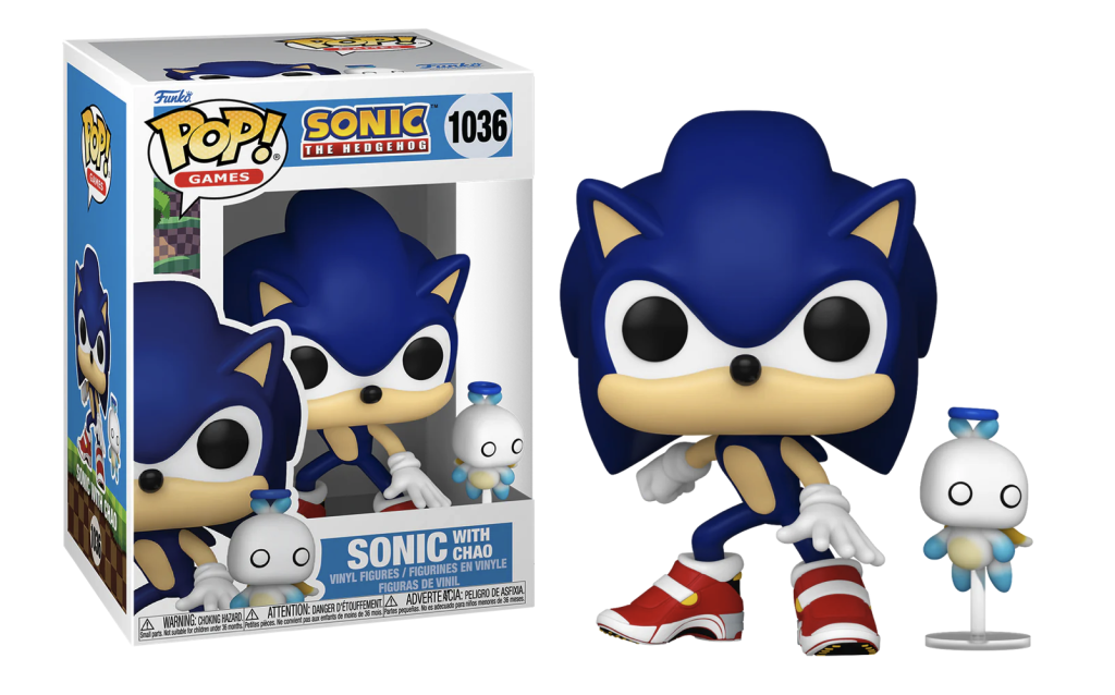 Sonic The Hedgehog POP & Buddy! Vinyl Figure Sonic w/ HChao 9 cm