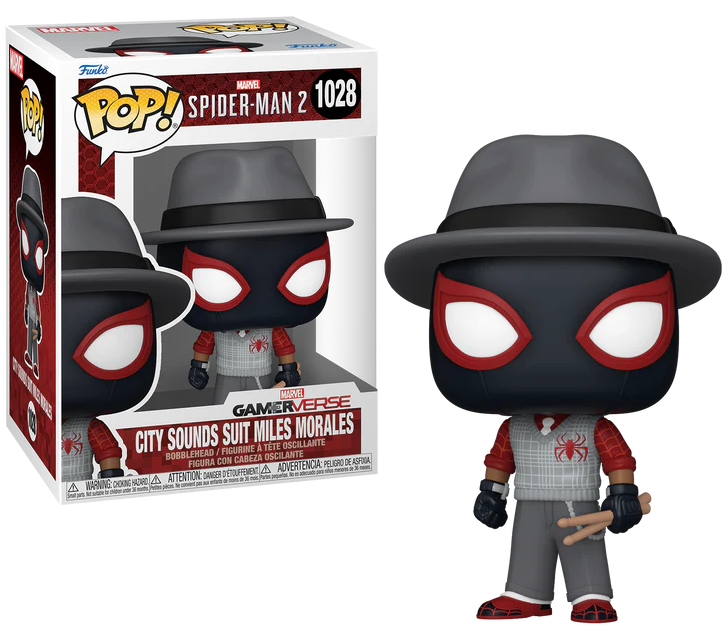 Spiderman 2 POP! Games Vinyl Figure City Sounds Miles 9 cm