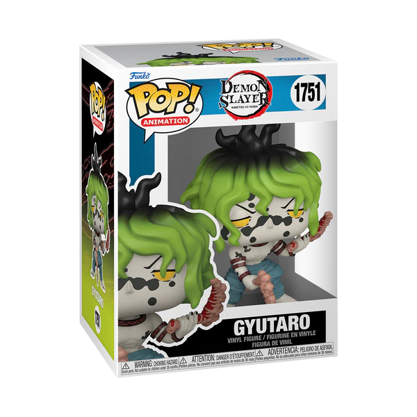 Demon Slayer: Kimetsu no Yaiba POP! Animation Vinyl Figures Gyutaro 9 cm