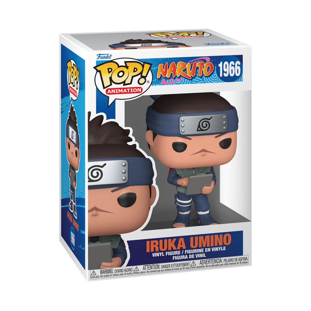 Naruto Classic Pop! Animation Vinyl Figure Iruka Umino 9 cm