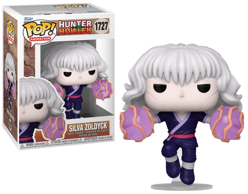 Hunter x Hunter POP! Animation Vinyl Figure Silva Zoldyck 9 cm