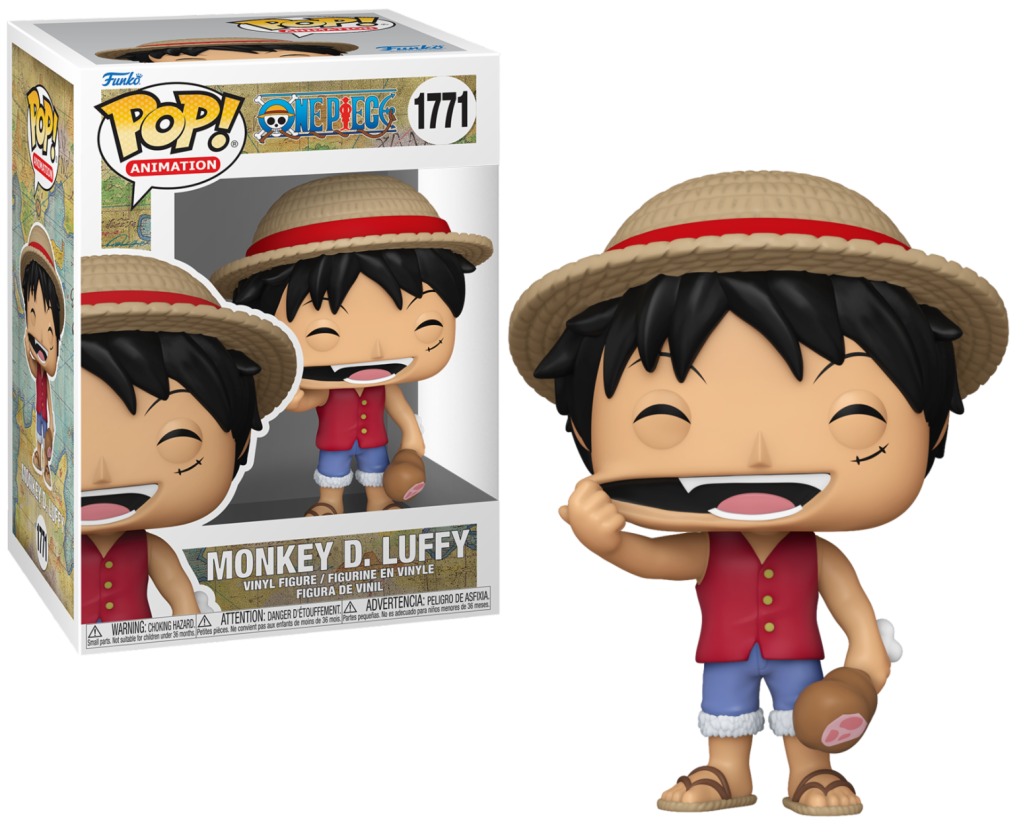 [PREORDER] One Piece POP! Animation Vinyl Figures Luffy (Refresh) 9 cm