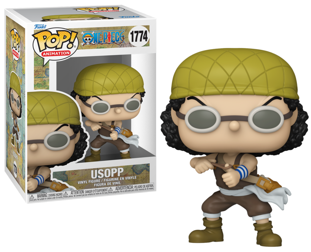 One Piece POP! Animation Vinyl Figures Usopp (Refresh) 9 cm