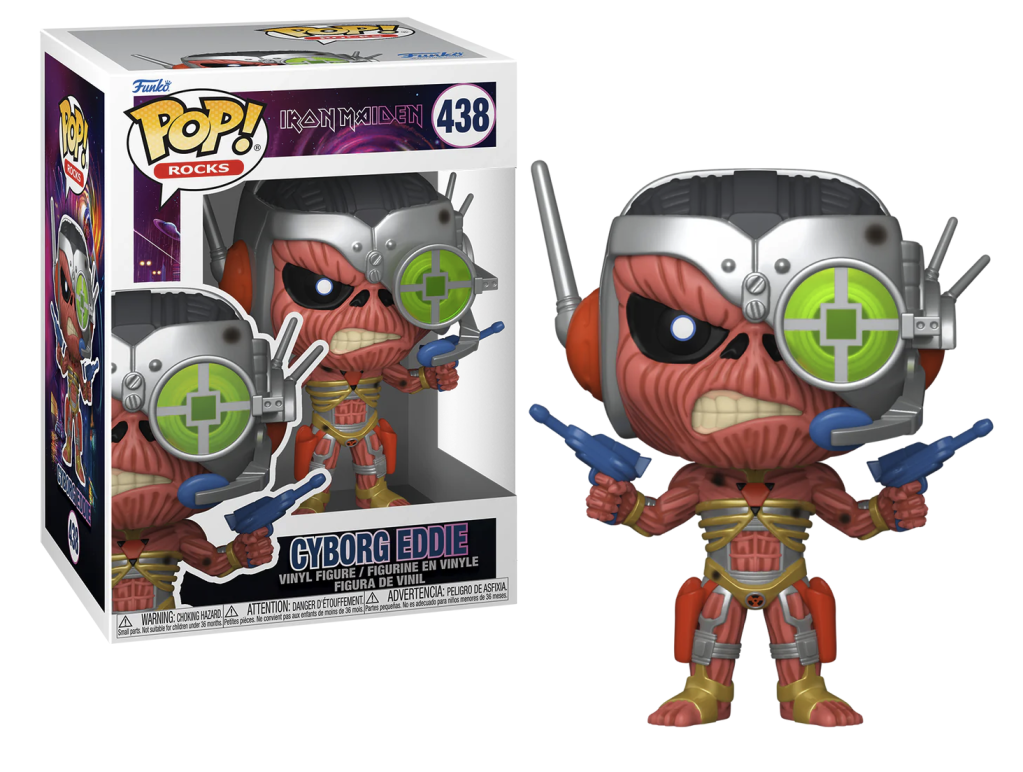 Iron Maiden POP! Rocks Vinyl Figure Cyborg 9 cm