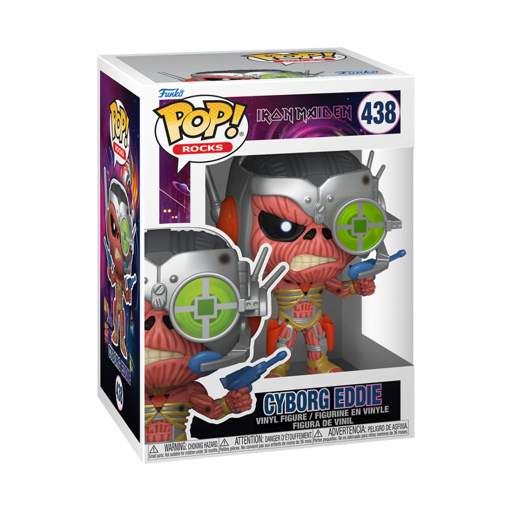 Iron Maiden POP! Rocks Vinyl Figure Cyborg 9 cm