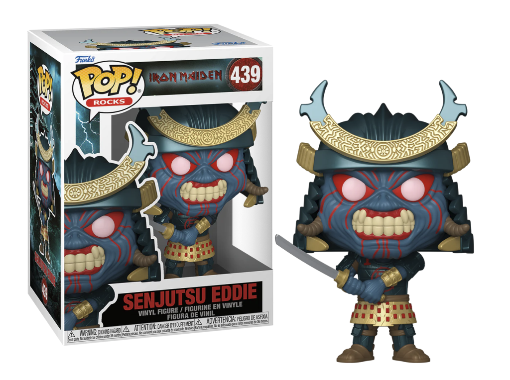 Iron Maiden POP! Rocks Vinyl Figure Senjutsu Eddie 9 cm