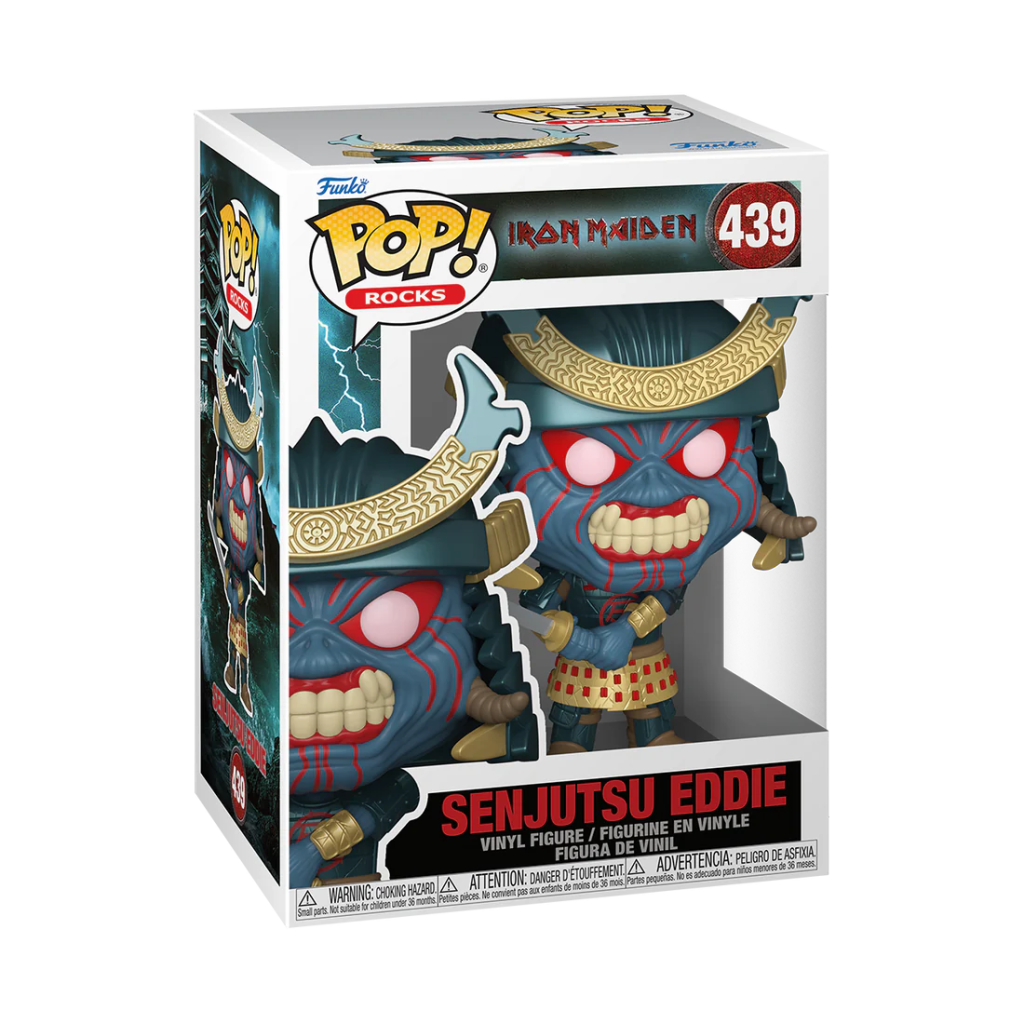 Iron Maiden POP! Rocks Vinyl Figure Senjutsu Eddie 9 cm