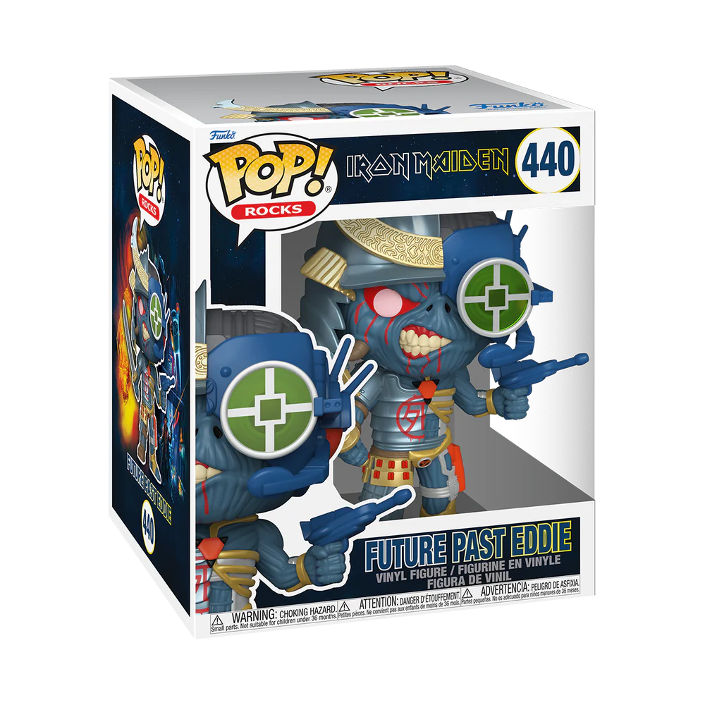Iron Maiden Super Sized POP! Rocks Vinyl Figure The Future Past 15 cm