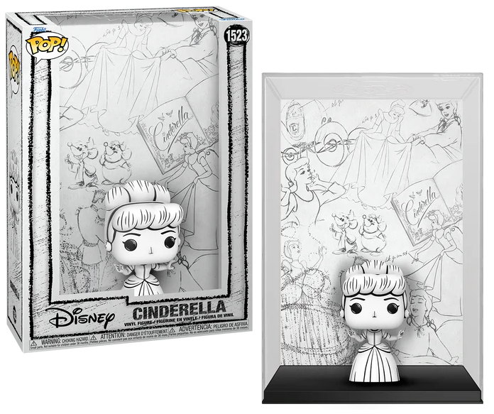 Cinderella POP! Comic Cover Vinyl Figure Sketched- Cinderella 9 cm