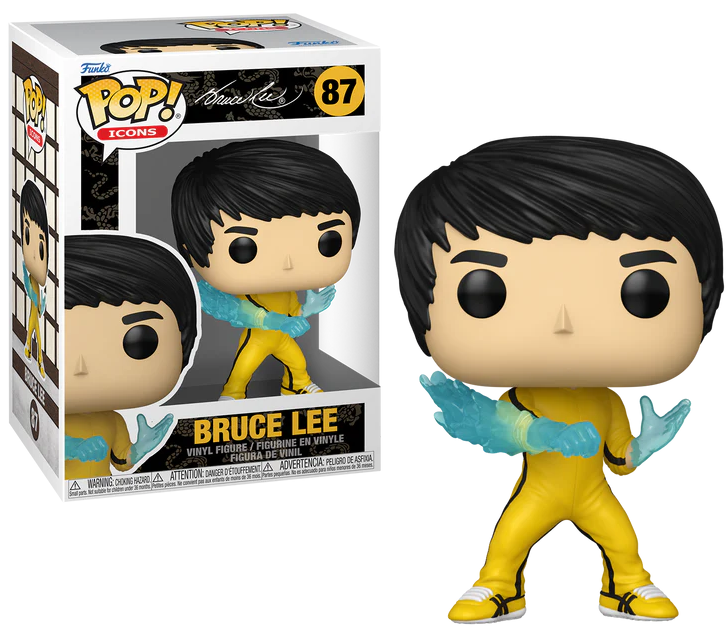 Bruce Lee POP! Icons Vinyl Figure 9 cm