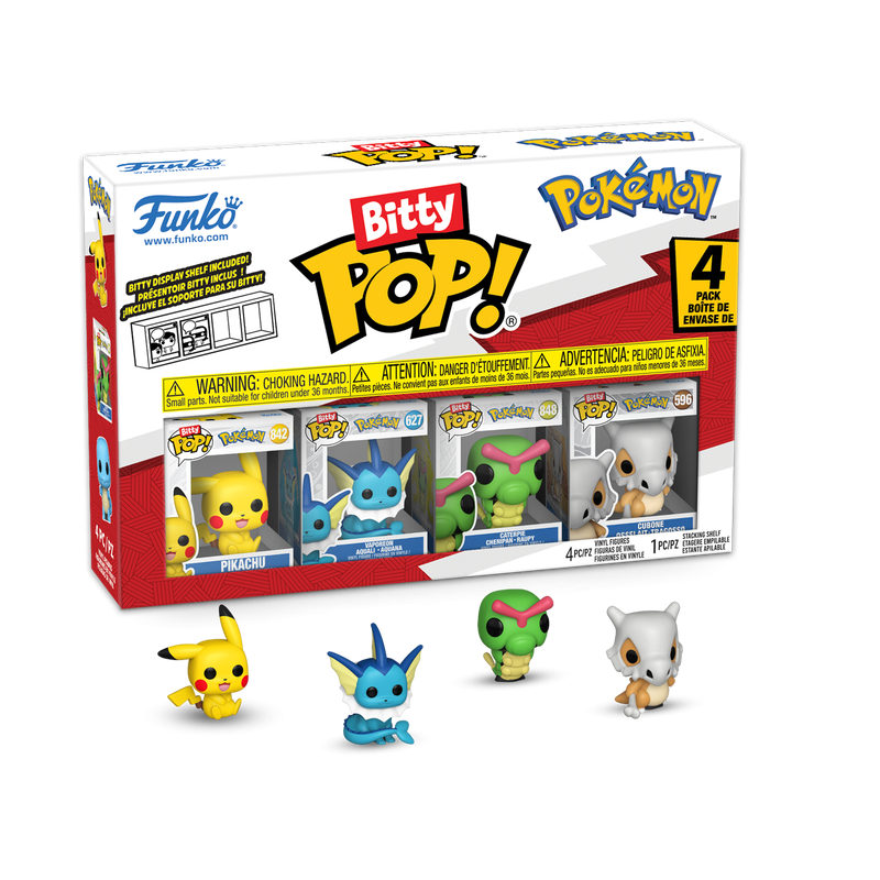 [PREORDER] Pokémon Bitty POP! Vinyl Figure 4-Pack Series 1 2 cm