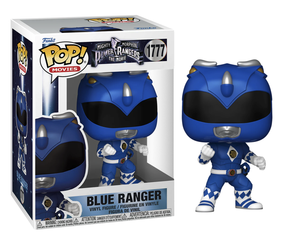 Mighty Morphin Power Rangers: The Movie POP! Movies Vinyl Figures Blue Ranger 9 cm
