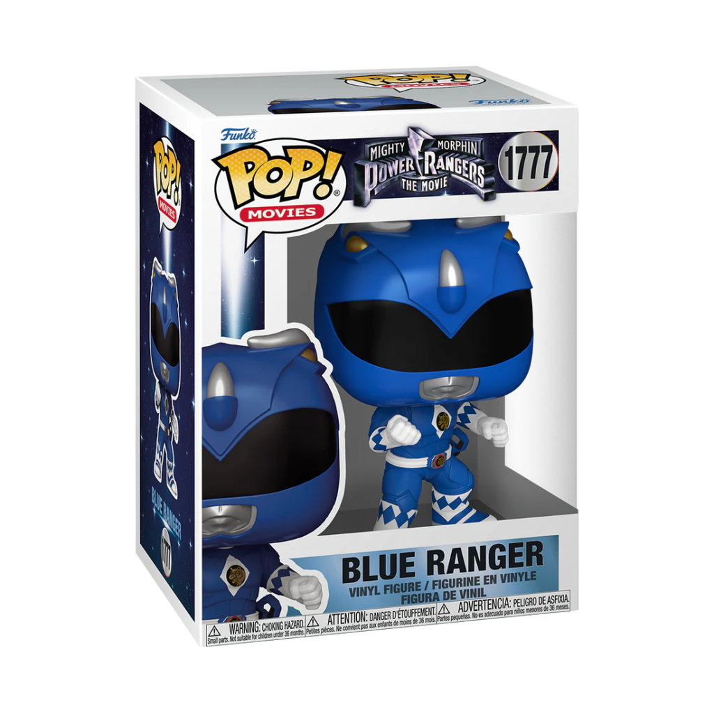 Mighty Morphin Power Rangers: The Movie POP! Movies Vinyl Figures Blue Ranger 9 cm