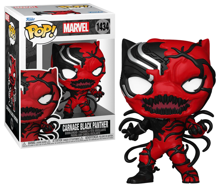 Marvel POP! Vinyl Figure Carnageized - Black Panther 9 cm