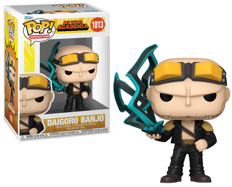 My Hero Academia POP! Movies Vinyl Figure Daigoro Banjo(BkWhp) Exclusive 9 cm