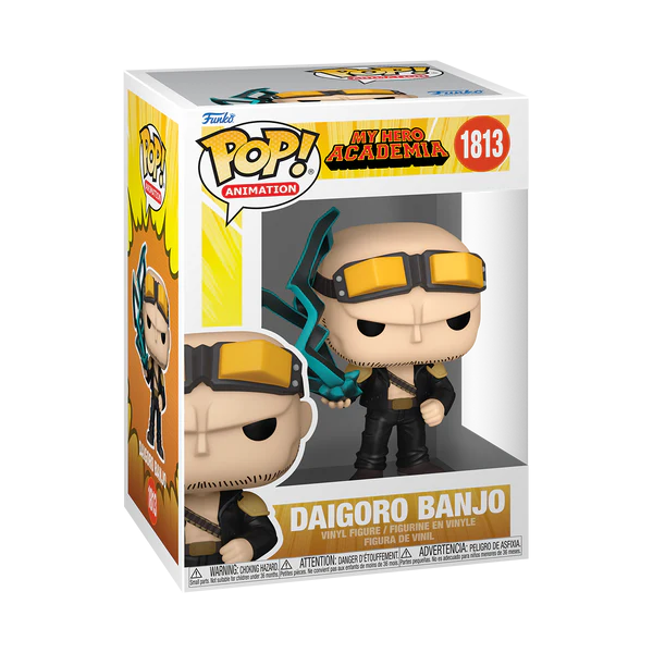 My Hero Academia POP! Movies Vinyl Figure Daigoro Banjo(BkWhp) Exclusive 9 cm