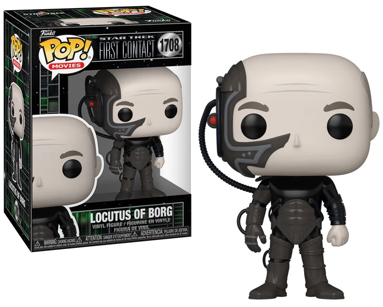Star Trek First Contact POP! TV Vinyl Figure Picard(Borg) 9 cm