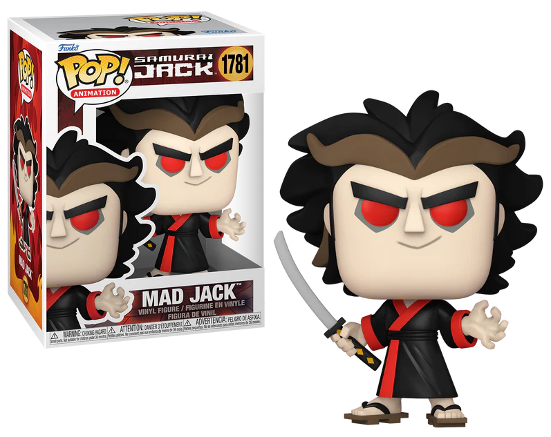 Samurai Jack Pop! Animation Vinyl Figure Mad Jack 9 cm