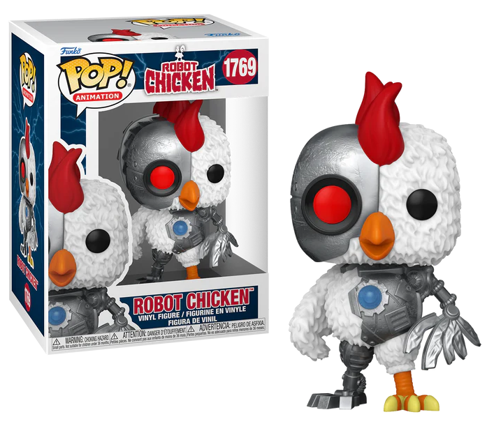 Robot Chicken Pop! Animation Vinyl Figure Chicken 9 cm