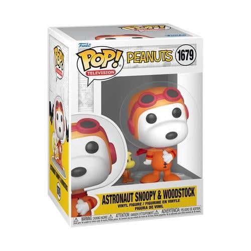 PEANUTS - POP Television N° 1679 - Astronaut Snoopy and Woodstock