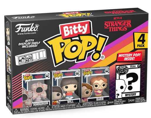 STRANGER THINGS - Bitty Pop 4 Pack 2.5cm - Demogorgon