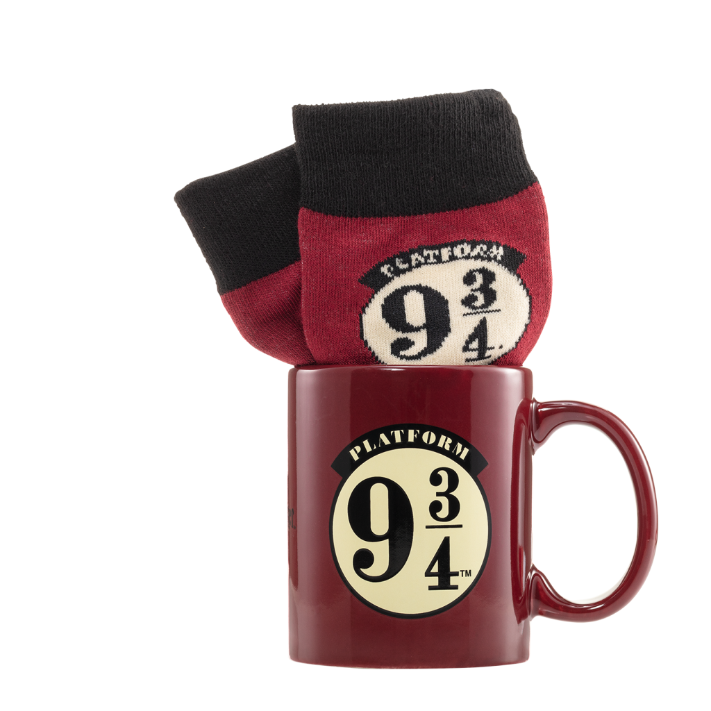 HARRY POTTER - Platform 9 3/4 - Mug 315ml and Socks 41-45