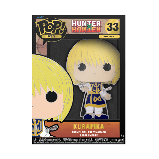 HUNTER X HUNTER - Pop Large Enamel Pin N° 33 - Kurapika