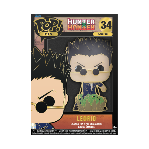 HUNTER X HUNTER - Pop Large Enamel Pin N° 34 - Leorio