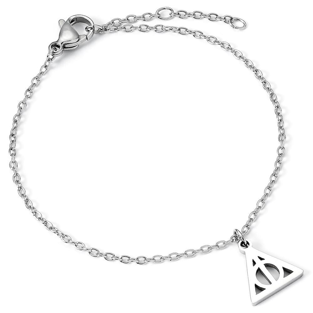 HARRY POTTER - Deathly Hallows - Silvery Stainless Steel Bracelet