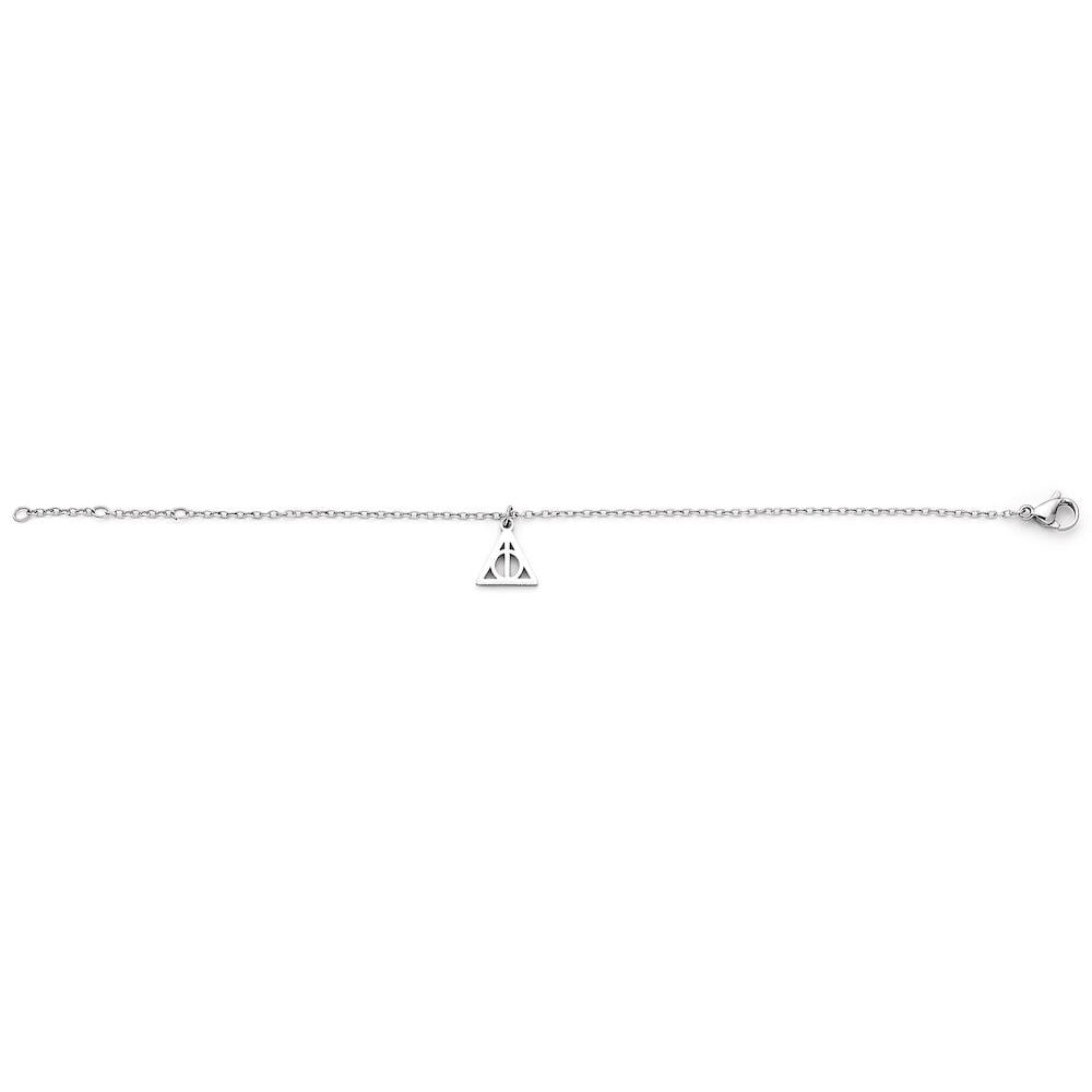 HARRY POTTER - Deathly Hallows - Silvery Stainless Steel Bracelet