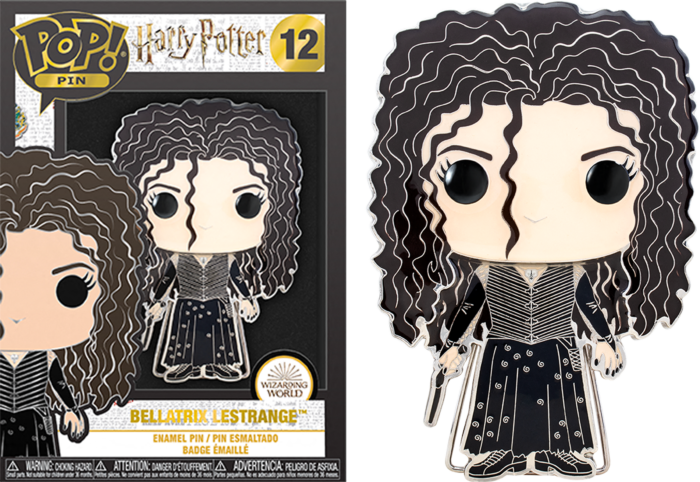 HARRY POTTER - Pop Large Enamel Pin N° 12 - Bellatrix Lestrange