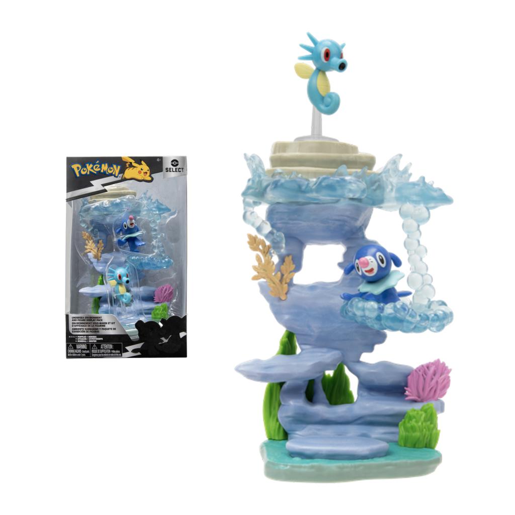 POKEMON - Undersea with Popplio and Horsea - Environment Pack W1