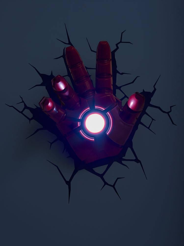 MARVEL - 3D Deco Light - IRON MAN HAND