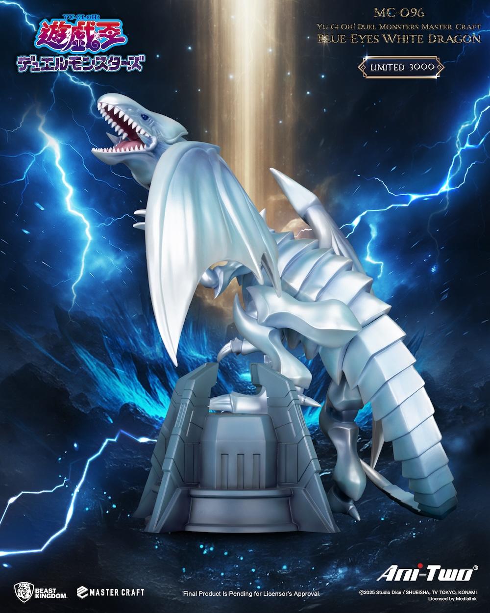 [PREORDER] YU-GI-OH - Blue Eyes White Dragon - Statue Master Craft 37cm