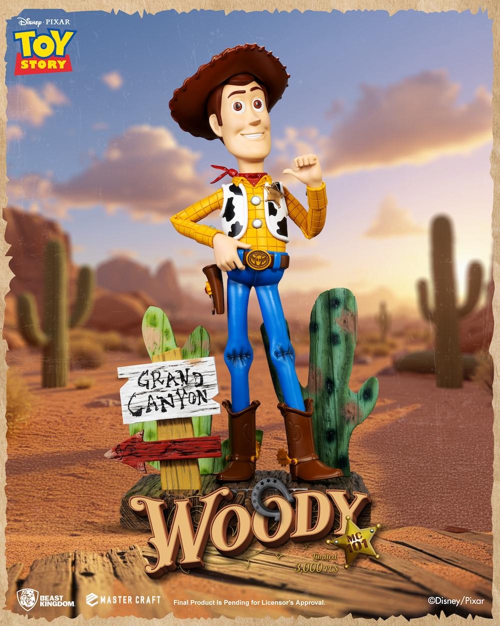 [PREORDER] TOY STORY - Sheriff Woody - Statue Master Craft 44cm
