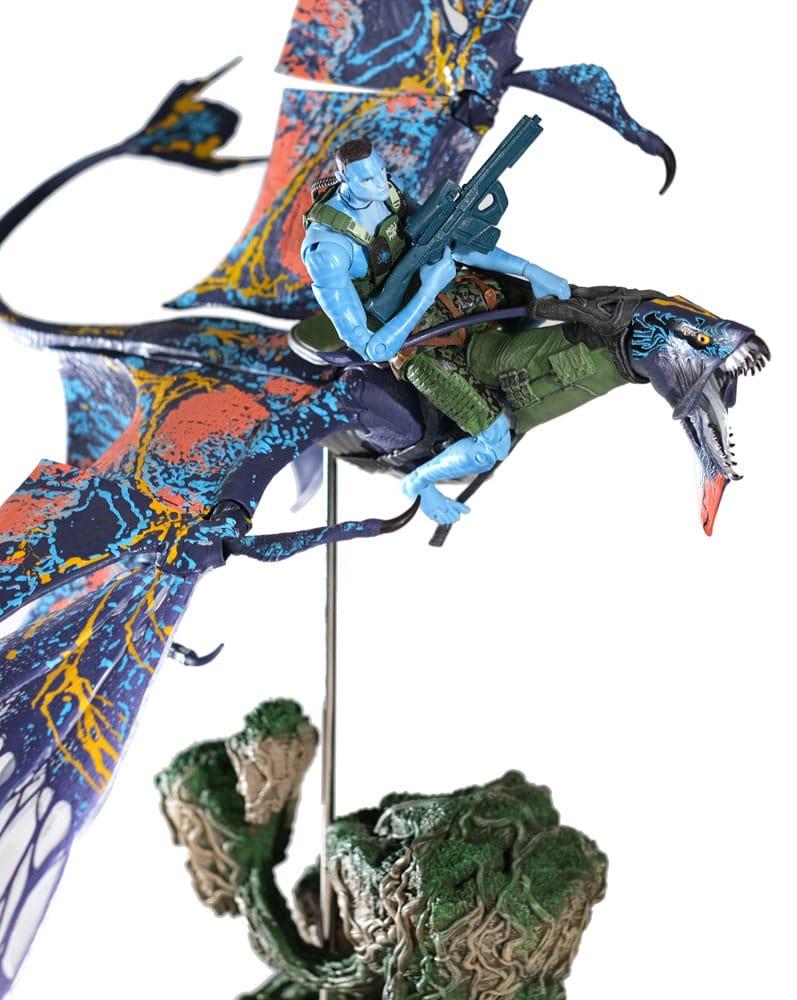 [PREORDER] AVATAR LA VOIE DE L'EAU - Recom Quaritch & RDA Banshee - Figure 18cm