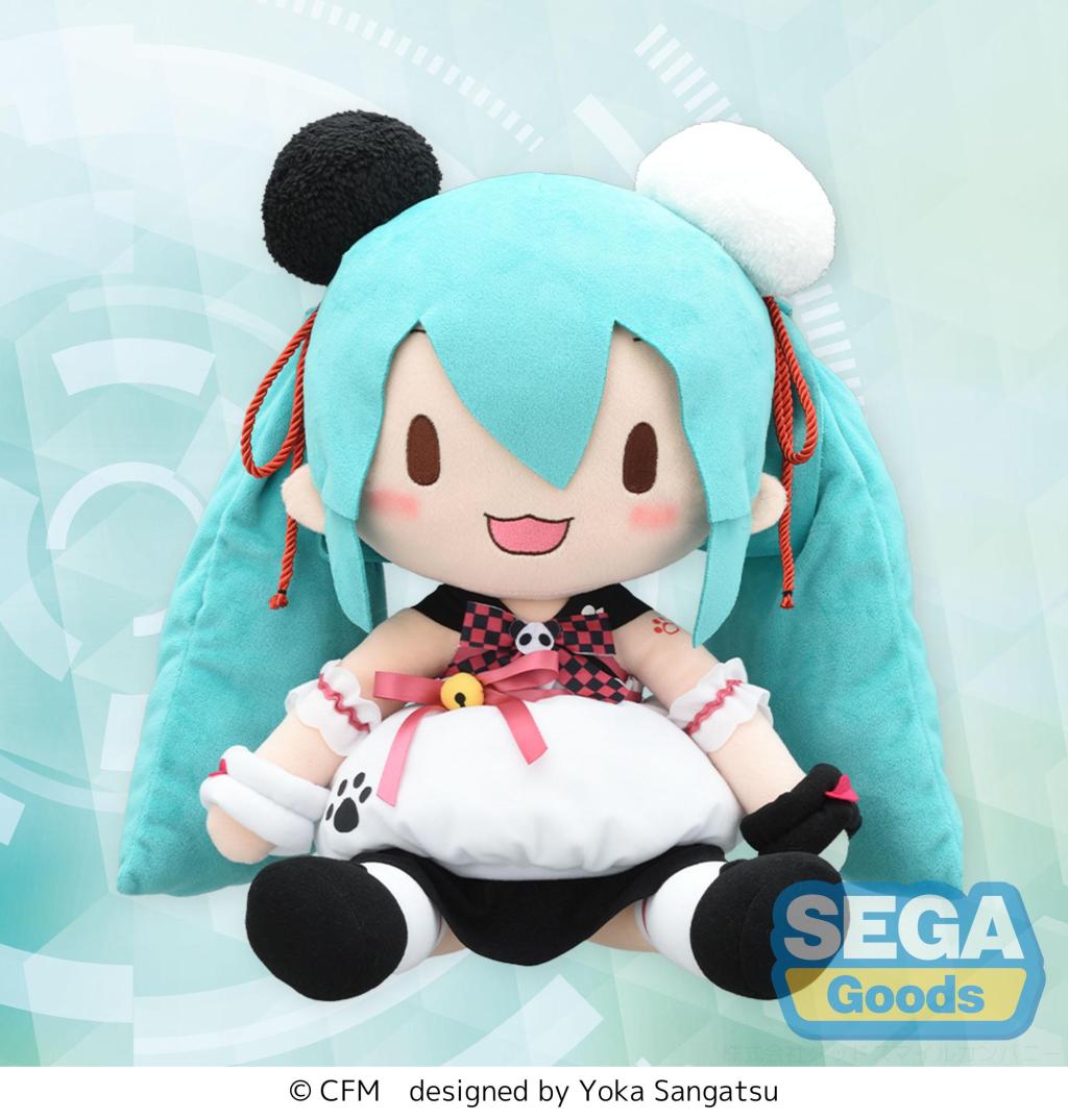 [PREORDER] HATSUNE MIKU - Hatsune Miku Panda Bun - Plush 40cm