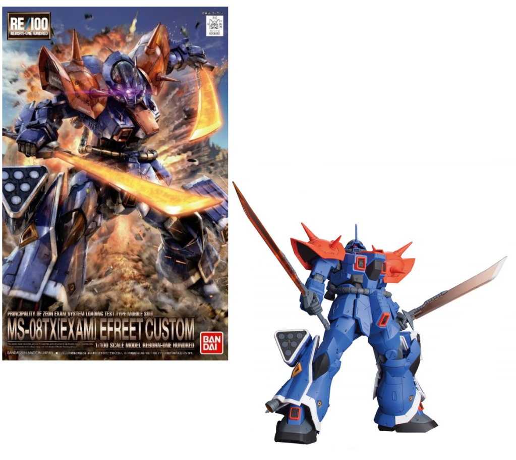 GUNDAM - RE/100 1/100 MS-08TX (Exam) Efreet Custom - Model Kit