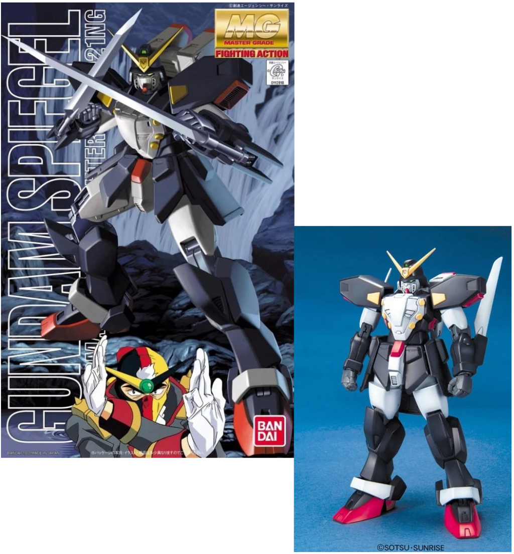 GUNDAM - MG 1/144 GF13-02NG Gundam Spigel - Model Kit