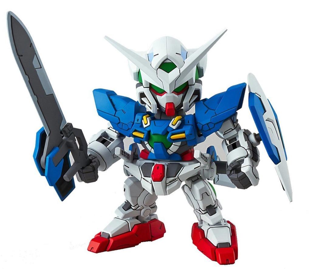 GUNDAM - SD Gundam Ex-Standard 003 Gundam Exia - Model Kit 8cm