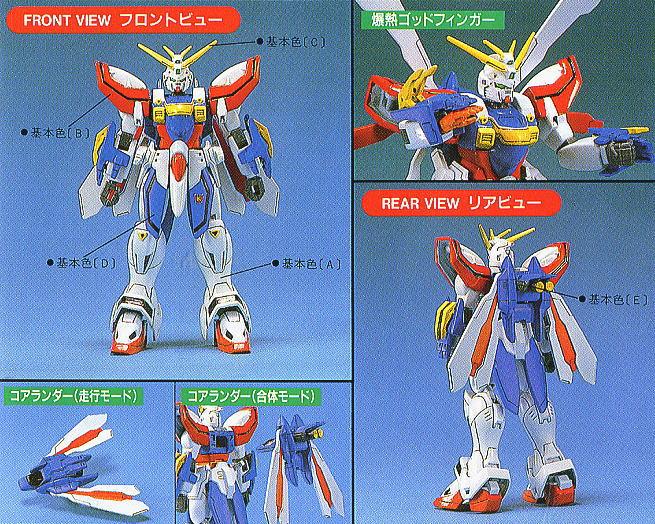 GUNDAM - 1/144 G Gundam - Model Kit 13cm