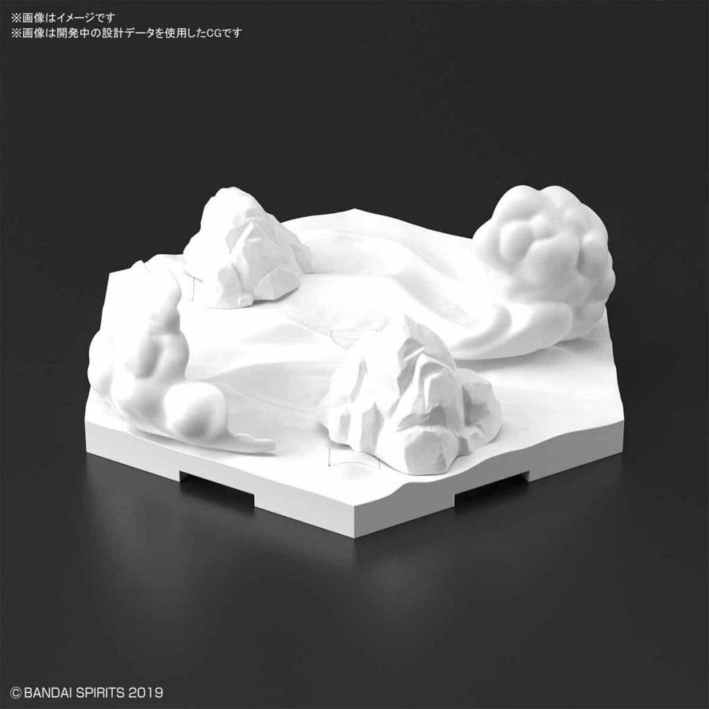 [PREORDER] GUNDAM - Customize Scene Base 03 Snowfield Version - Model Kit