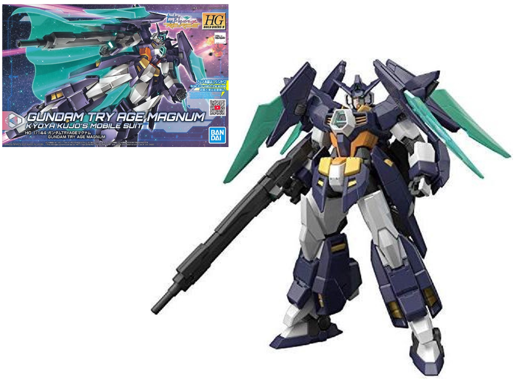 BUILD DIVERS - HGDB:R 1/144 Gundam Try Age Magnum - Model Kit