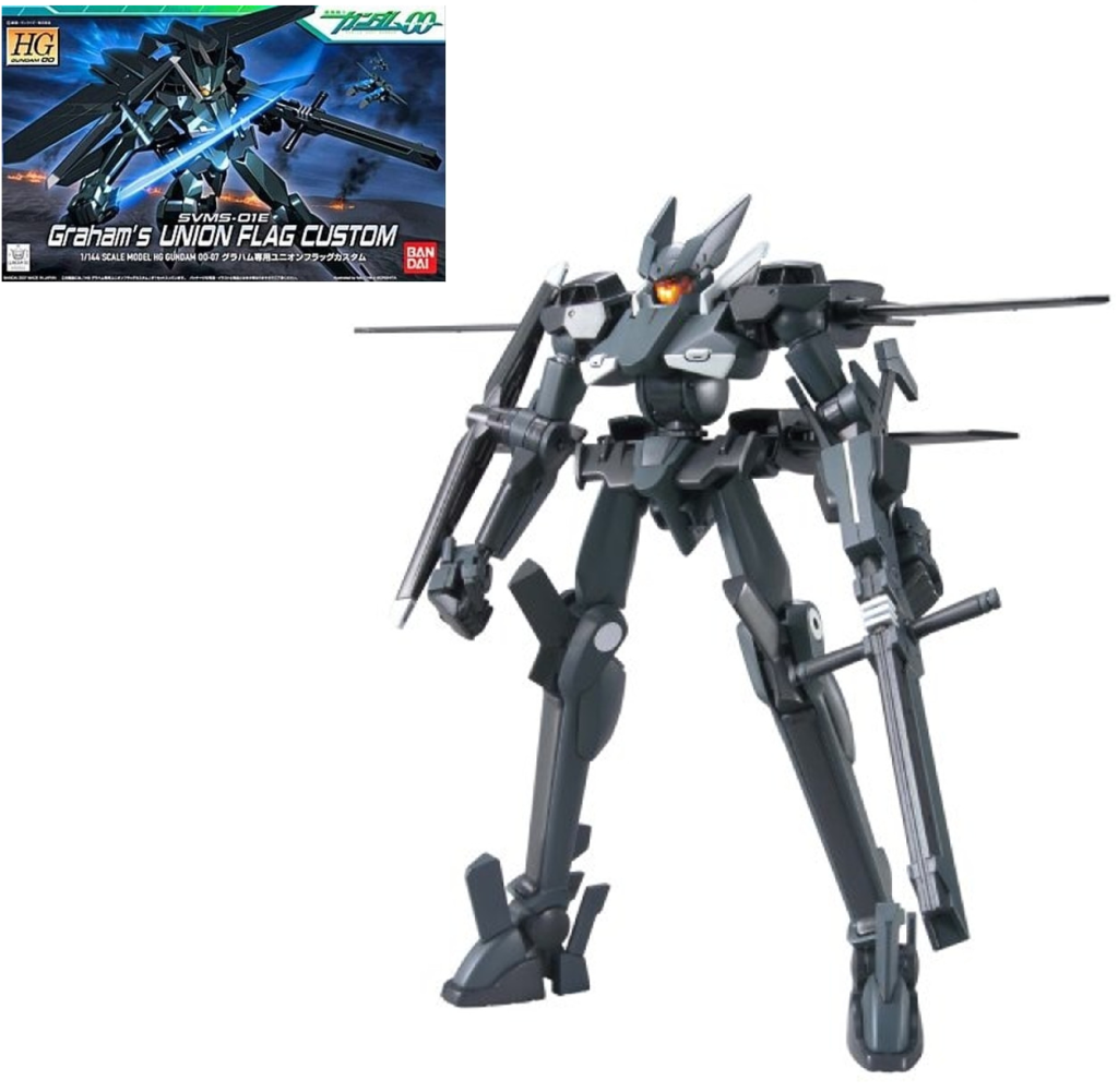 GUNDAM - HGUC 1/144 00 SVMS-01E Graham's Union Flag Custom - Model Kit