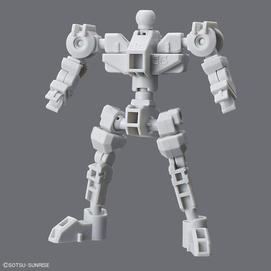 GUNDAM - SD Gundam Cross Silhouette Frame White - Model Kit