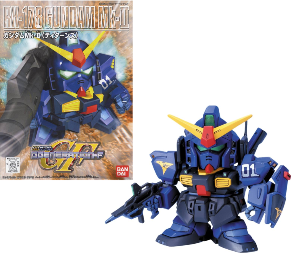 GUNDAM - BB217 RX-178 Gundam MK-II (Titans) - Model Kit