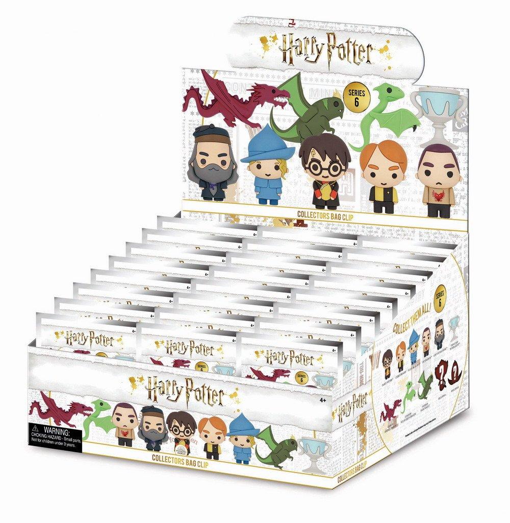 [PREORDER] HARRY POTTER - Series 6 - 3D Foam Bag Clip (Display 24 Pcs)